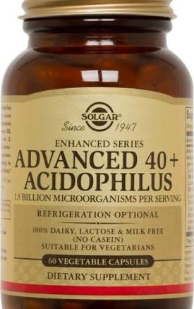 Advanced 40+ Acidophilus Vegetable Capsules