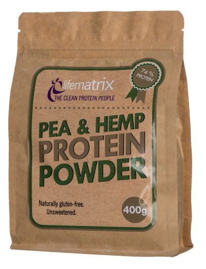 Life Matrix Pea and Hemp Protein Powder 400g