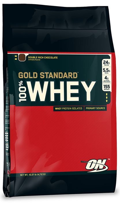 Optimum Nutrition Gold Standard 100% Whey Double Rich Chocolate 10LBS