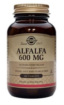 Solgar Alfalfa Tablets 600 mg 100 Tablets