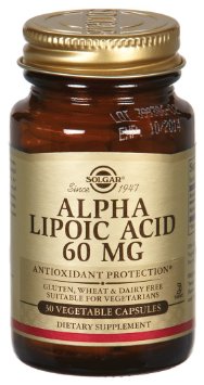 Solgar Alpha Lipoic Acid 60mg 30 capsules