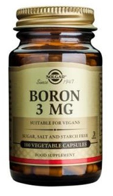 Solgar Boron 3 mg Vegetable Capsules