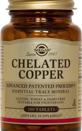 Solgar Chelated Copper Tablets