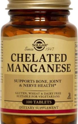 Solgar Chelated Manganese Tablets