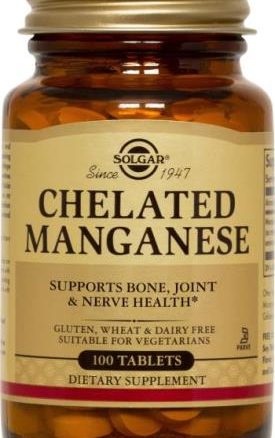 Solgar Chelated Manganese Tablets