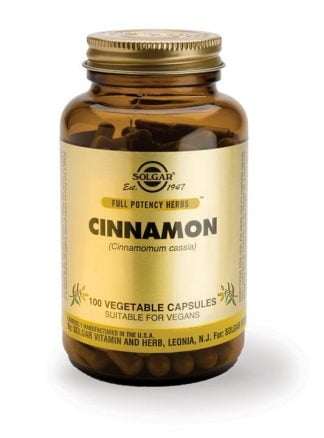 Solgar Cinnamon Vegetable Capsules