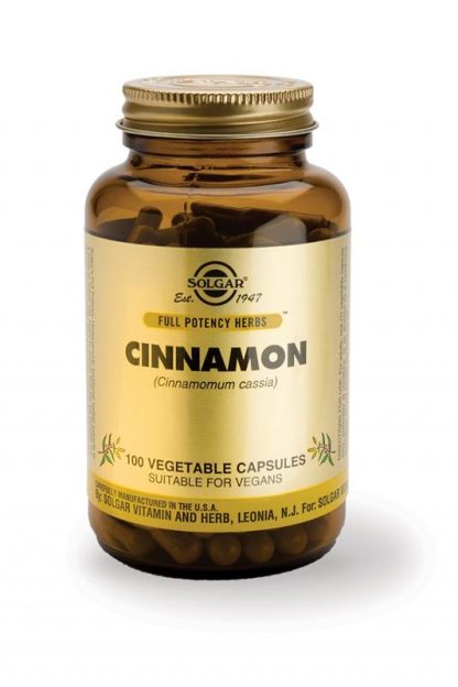 Solgar Cinnamon Vegetable Capsules