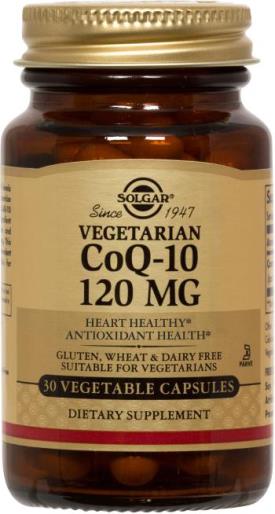 Solgar CoQ-10 120 mg Vegetable Capsules
