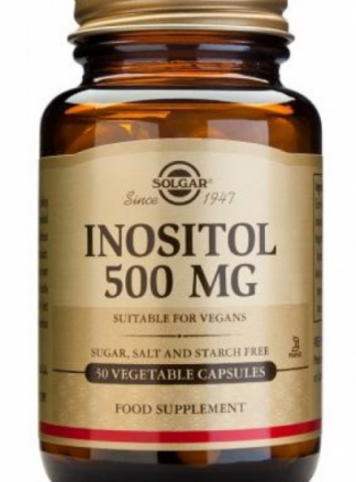 Solgar Inositol 500 mg Vegetable Capsules