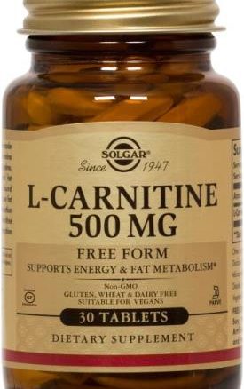 Solgar L-Carnitine 500 mg Tablets