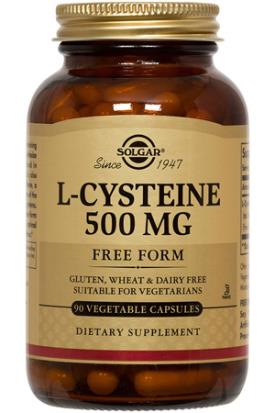Solgar L-Cysteine 500 mg Vegetable Capsules