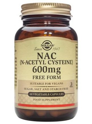 Solgar NAC 600 mg Vegetable Capsules