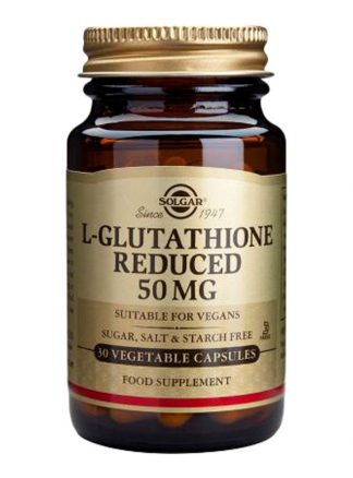 Solgar Reduced L-Glutathione 50 mg Vegetable Capsules