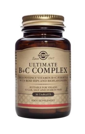 Solgar Ultimate B+C Complex Tablets