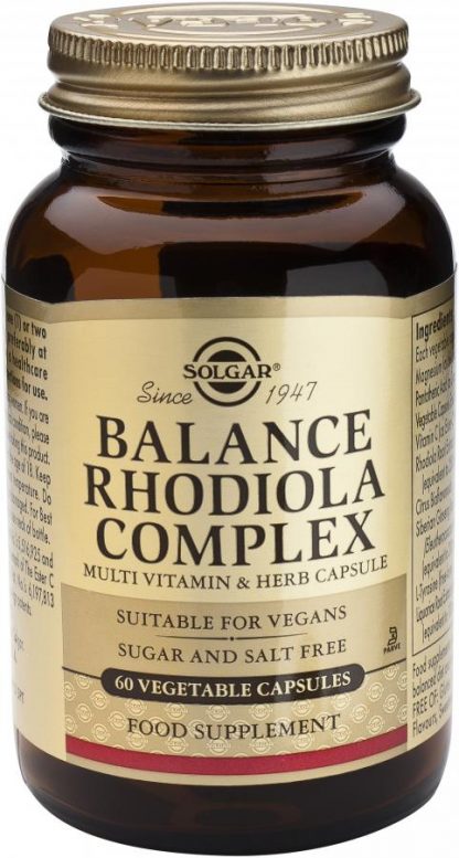 Solgar Balance Rhodiola Complex