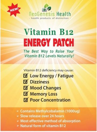 Feel Healthy Neogenesis Health Vitamin B12 patch