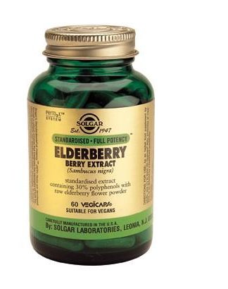 Solgar Elderberry Extract Vegetable Capsules