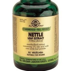 Solgar Nettle Leaf Extract Vegetable Capsules