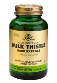 Solgar Milk Thistle Herb Extract Vegetable Capsules