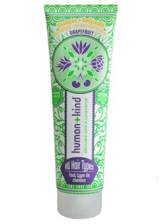Human + Kind Grapefruit Shampoo + Bodywash All Hair Types