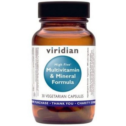 High Five Multivitamin and Mineral Formula 30 Veg Caps
