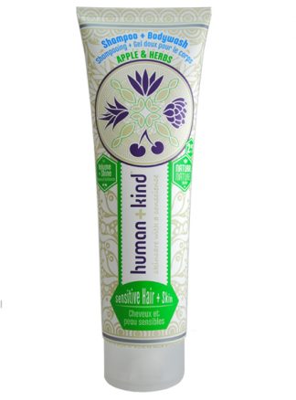 Human + Kind Apple and Herbs Shampoo and Bodywash Sensitive Skin