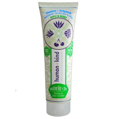 Human + Kind Apple and Herbs Shampoo and Bodywash Sensitive Skin
