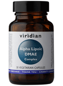 Viridian Alpha Lipoic Acid with DMAE Complex 30 Veg Caps