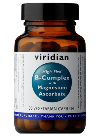 Viridian High Five B Complex with Magnesium Ascorbate 30 caps