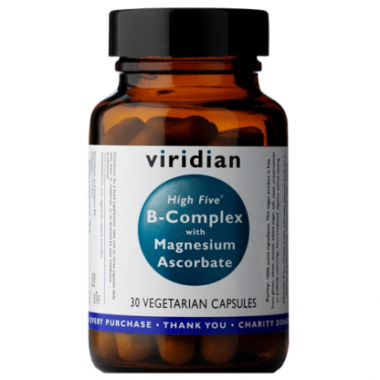 Viridian High Five B Complex with Magnesium Ascorbate 30 caps