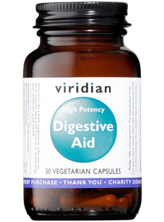 Viridian High Potency Digestive Aid Veg 30 Caps