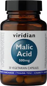 Viridian Malic Acid 500mg 30 caps
