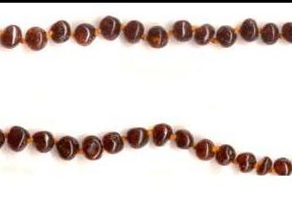 Amber Teething Necklace - CHERRY