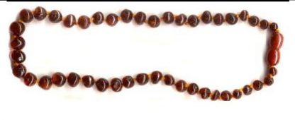 Amber Teething Necklace - CHERRY