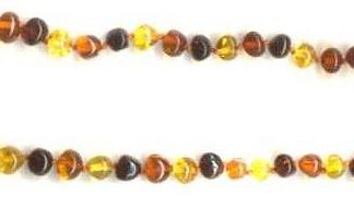 Amber Teething Necklace - MIX