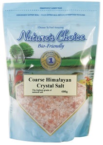 Natures Choice Coarse Himalayan Crystal Salt 600g