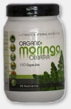 Organic Moringa 150 Capsules