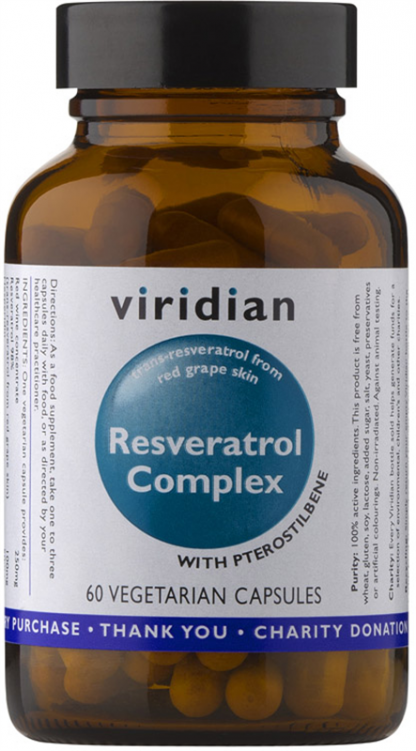 Viridian Resveratrol Complex Veg Caps