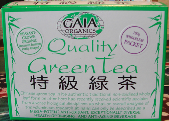 Gaia Organic Green Tea 100g