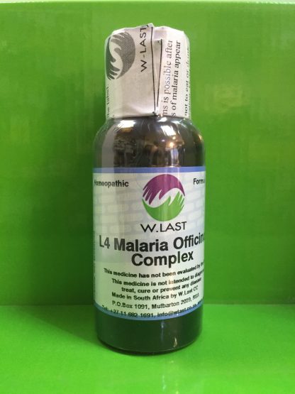 W Last Malaria Officinalis Complex