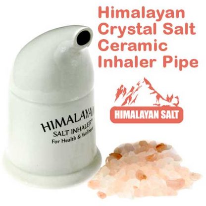Himalayan Salt Inhaler Ceramic Salt Pipe