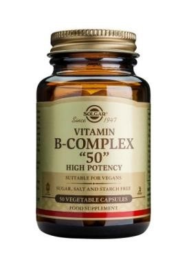 Vitamin B-Complex "50" Vegetable Capsules feelhealthy