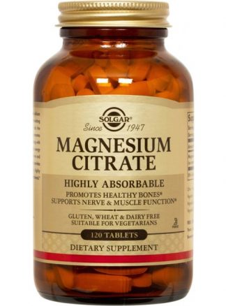 Feelhealthy Solgar Magnesium Citrate 120 tabs