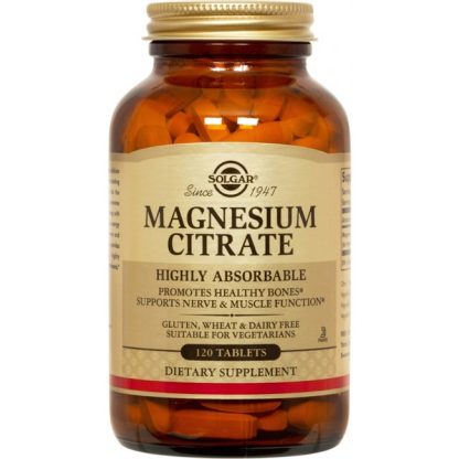Feelhealthy Solgar Magnesium Citrate 120 tabs