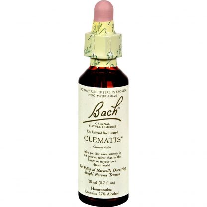 Bach remedy Clematis