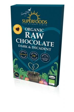 Feel Healthy Superfoods Chocolate - Dark and Decadent 50g