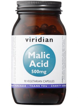 Viridian Malic Acid 500mg 90 caps