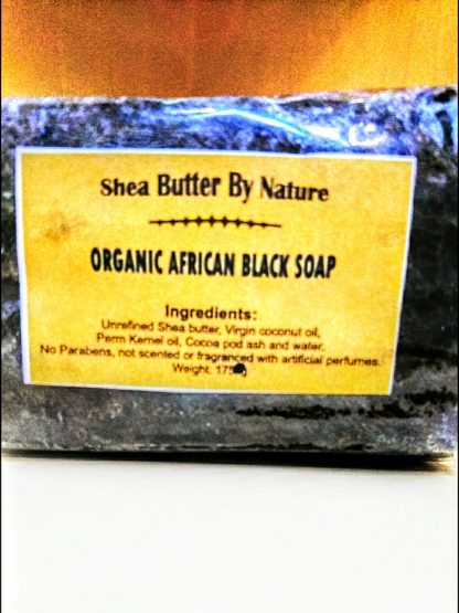 Feel Healthy Shea Butter by Nature Organic African Black Soap