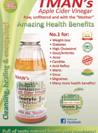 T Mans Apple Cider Vinegar