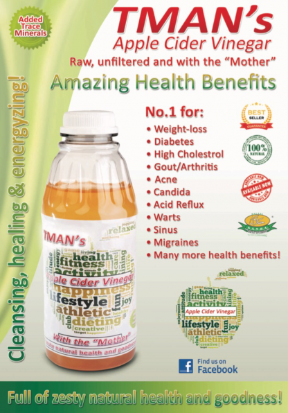 T Mans Apple Cider Vinegar